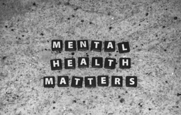 Graphic saying "Mental Health Matters"